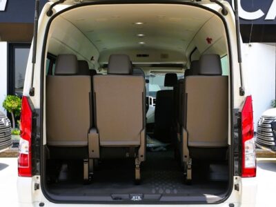 2026 Toyota Hiace GL 3.5 Litres V6 Petrol Engine White Beige Van GCC Specs FULL OPTION MT