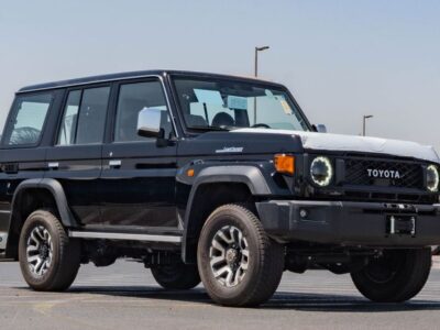 2026 Toyota Land Cruiser LC76 4.0L V6 Petrol Engine Black Brown SUV Full Option GCC