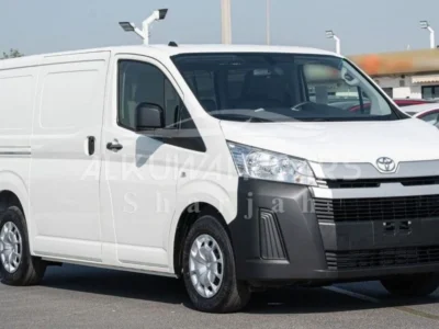 2024 Toyota Hiace STD 2.8 Litres 4 Cylinders Diesel Engine MT White Grey CARGO Van