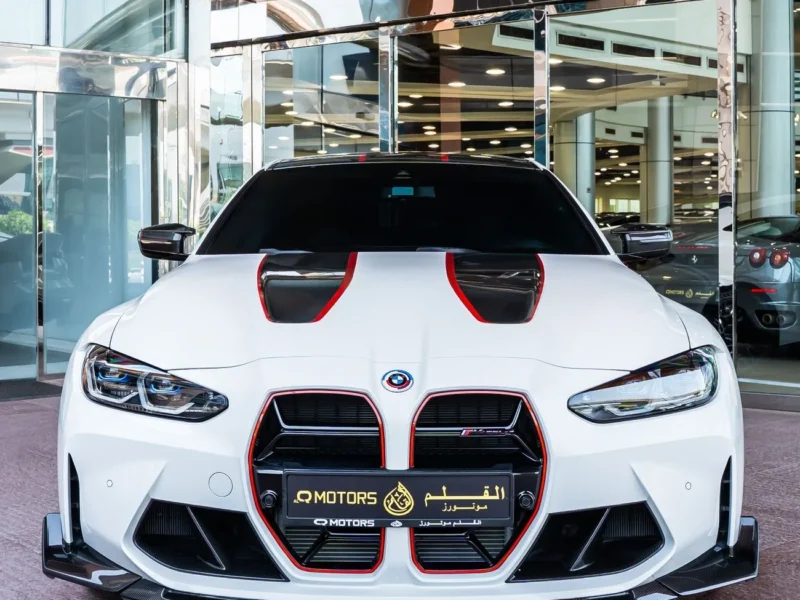 2023 BMW M4 CSL 3.0L Twin Turbocharged Inline 6 Engine White Black Coupe GCC Specs
