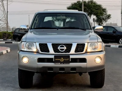 2024 Nissan Patrol Safari Manual 4.8 Litres 6 Cylinders Petrol Engine Silver Grey SUV GCC Specs