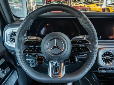 2026 Mercedes-Benz G-Class G 63 AMG 4.0 Litres V8 Biturbo Petrol Engine Red Black SUV