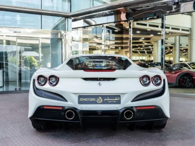 2022 Ferrari F8 Tributo STD 3.9T V8 Petrol Engine White Red Coupe Automatic