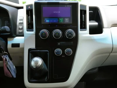 2026 Toyota Hiace GL 3.5 Litres V6 Petrol Engine White Beige Van GCC Specs FULL OPTION MT