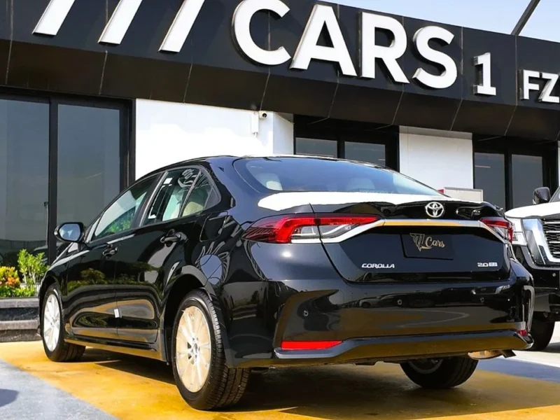 2026 TOYOTA COROLLA XLI 2.0 Litres 4 Cylinders Petrol Engine Black Beige Sedan GCC Specs