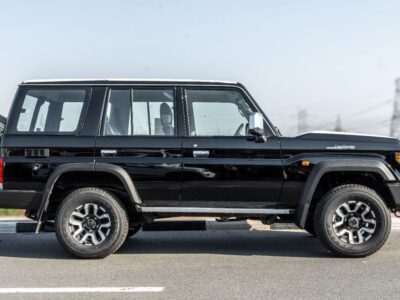2026 Toyota Land Cruiser LC76 4.0L V6 Petrol Engine Black Brown SUV Mid Option GCC