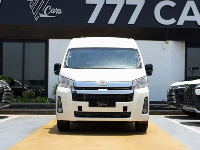 2026 Toyota Hiace GL 3.5 Litres V6 Petrol Engine White Beige Van GCC Specs FULL OPTION MT