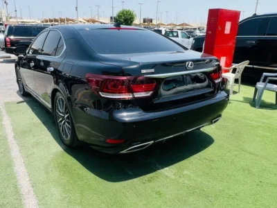 2016 LEXUS LS460 F SPORT 4.6 Litres V8 Petrol Engine Black Red Sedan American Specs