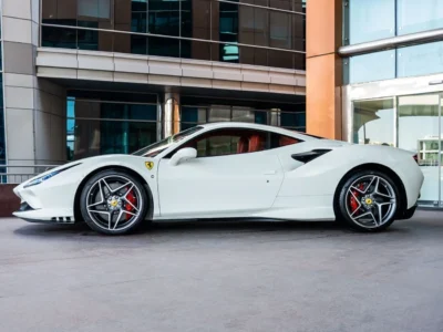 2022 Ferrari F8 Tributo STD 3.9T V8 Petrol Engine White Red Coupe Automatic