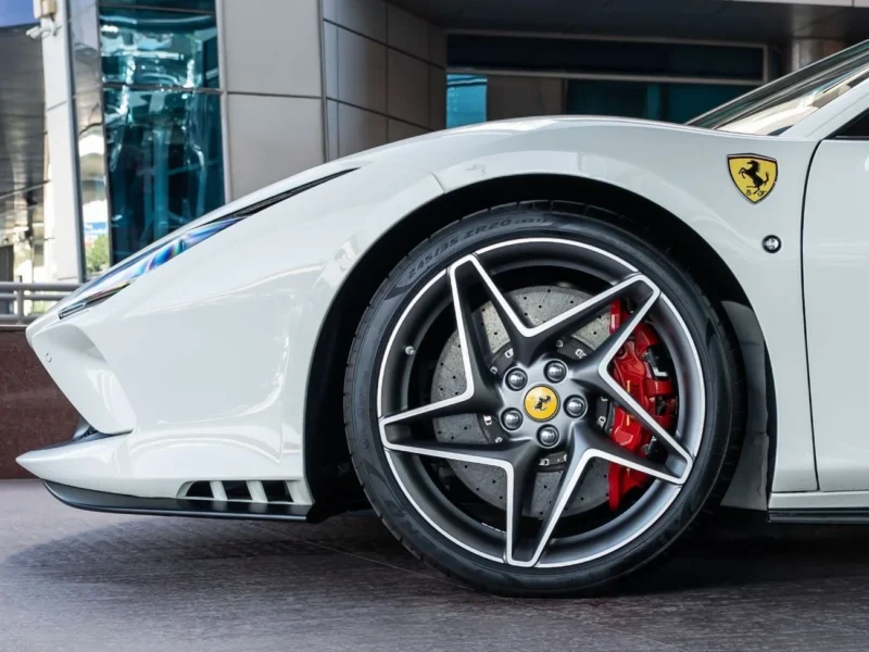 2022 Ferrari F8 Tributo STD 3.9T V8 Petrol Engine White Red Coupe Automatic