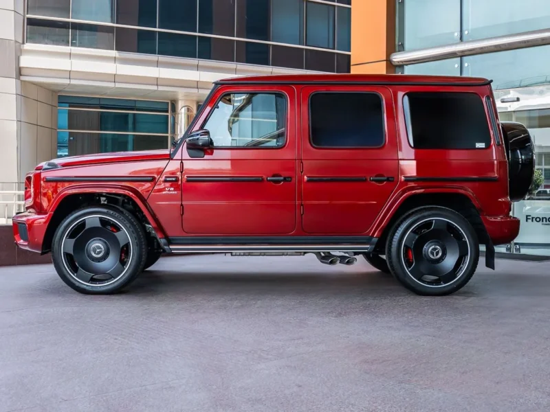 2026 Mercedes-Benz G-Class G 63 AMG 4.0 Litres V8 Biturbo Petrol Engine Red Black SUV