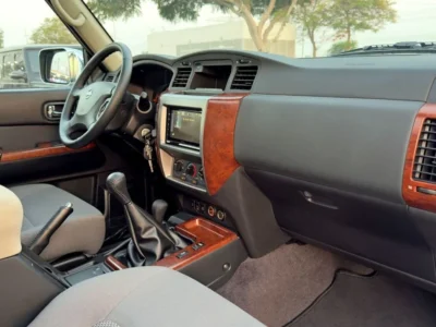 2024 Nissan Patrol Safari Manual 4.8 Litres 6 Cylinders Petrol Engine Silver Grey SUV GCC Specs