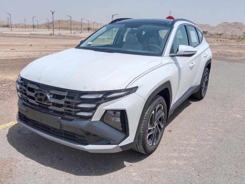 2026 Hyundai Tucson 1.6L Turbocharged T‑GDi 4 Cylinders Petrol Engine White Beige SUV