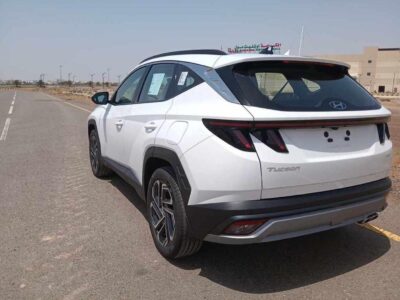 2026 Hyundai Tucson 1.6L Turbocharged T‑GDi 4 Cylinders Petrol Engine White Beige SUV