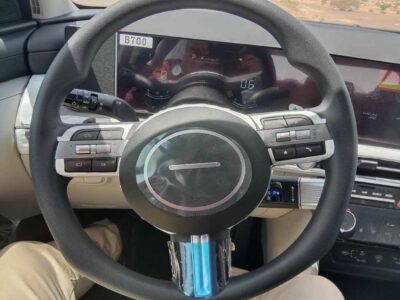 2026 Hyundai Tucson 1.6L Turbocharged T‑GDi 4 Cylinders Petrol Engine White Beige SUV