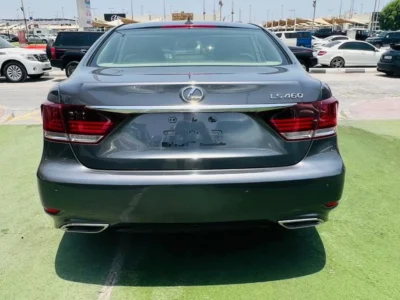 2013 LEXUS LS460 4.6 Litres V8 Petrol Engine Grey Beige Luxury Sedan GCC Specs
