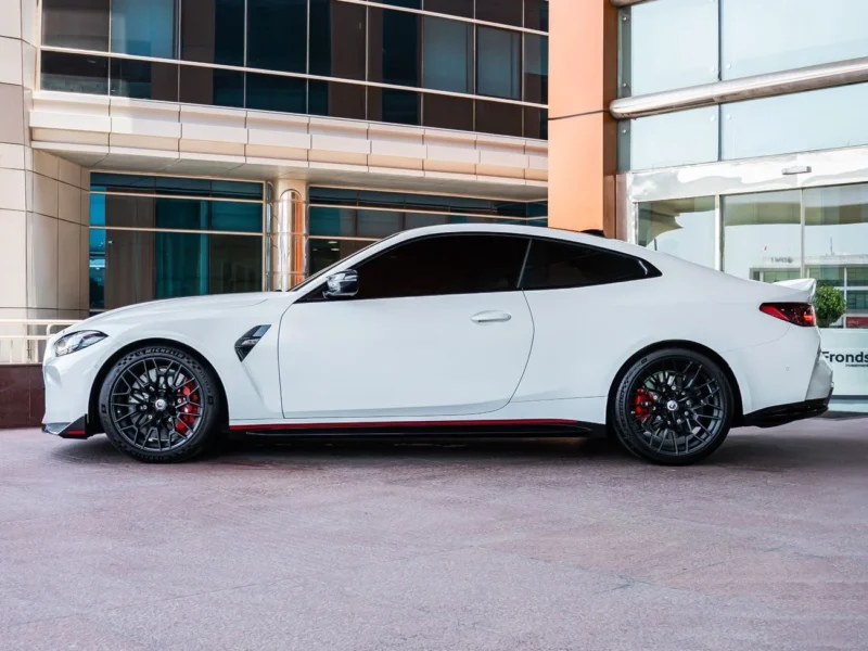2023 BMW M4 CSL 3.0L Twin Turbocharged Inline 6 Engine White Black Coupe GCC Specs