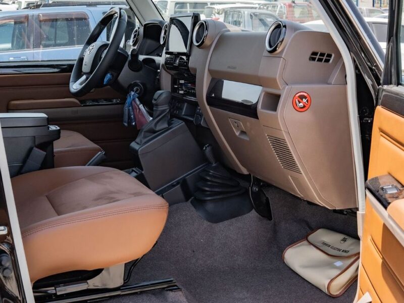 2026 Toyota Land Cruiser LC76 4.0L V6 Petrol Engine Black Brown SUV Full Option GCC