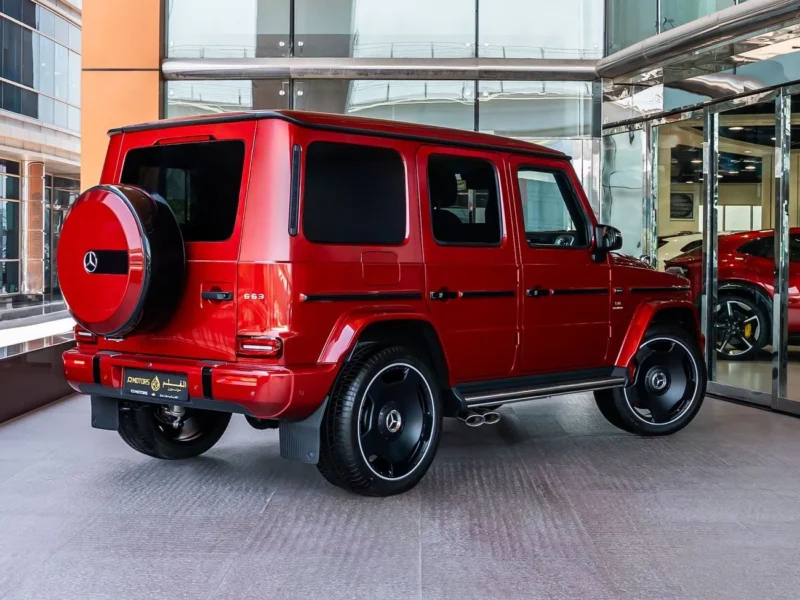 2026 Mercedes-Benz G-Class G 63 AMG 4.0 Litres V8 Biturbo Petrol Engine Red Black SUV