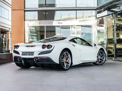 2022 Ferrari F8 Tributo STD 3.9T V8 Petrol Engine White Red Coupe Automatic