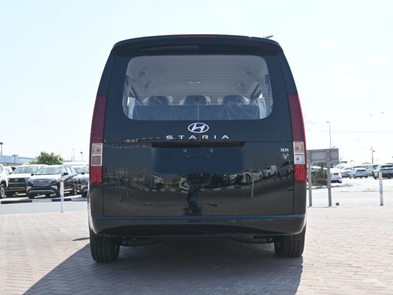 2024 Hyundai Staria 3.5L 6 Cylinders Petrol Engine Black Family and Commercial Van