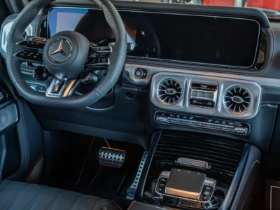 2026 Mercedes-Benz G-Class G 63 AMG 4.0 Litres V8 Biturbo Petrol Engine Red Black SUV