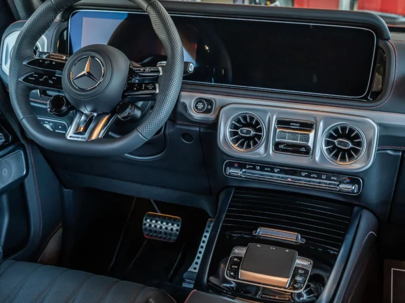 2026 Mercedes-Benz G-Class G 63 AMG 4.0 Litres V8 Biturbo Petrol Engine Red Black SUV