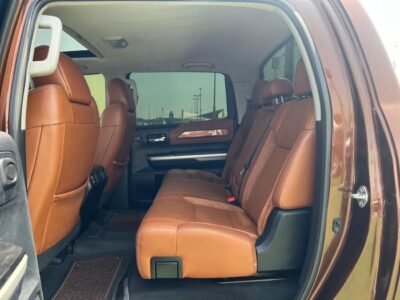 2014 TOYOTA TUNDRA 5.7 Litres V8 Petrol Engine Brown Tan Pickup Truck Automatic