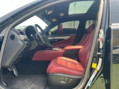 2016 LEXUS LS460 F SPORT 4.6 Litres V8 Petrol Engine Black Red Sedan American Specs
