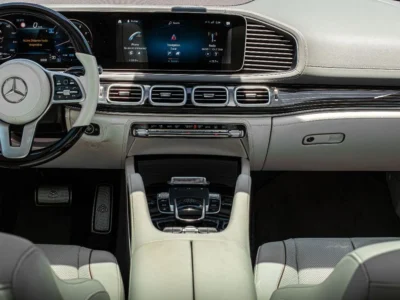 2022 Mercedes Maybach GLS 600 4.0 Litres V8 Biturbo Engine M177 with EQ Boost White SUV