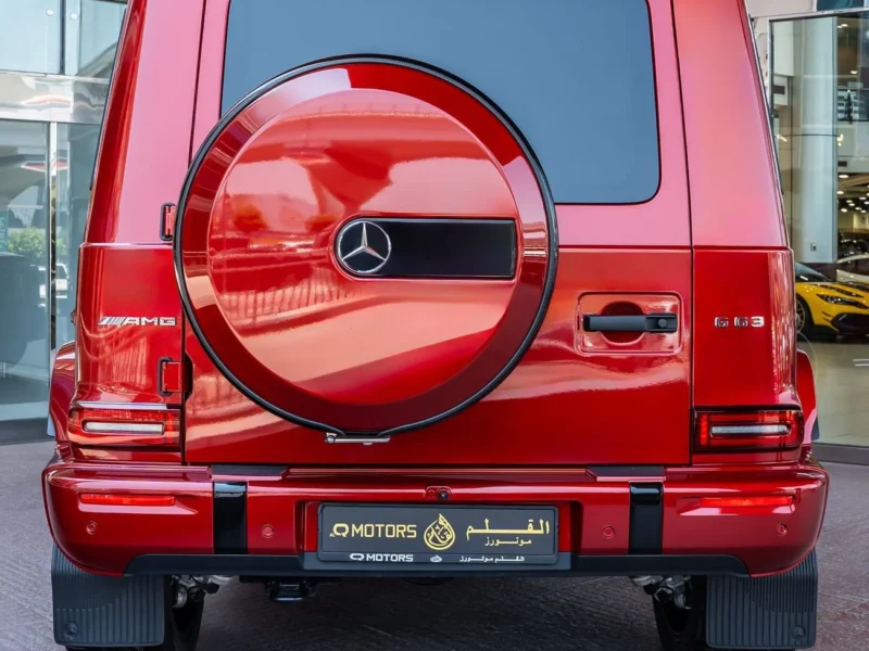 2026 Mercedes-Benz G-Class G 63 AMG 4.0 Litres V8 Biturbo Petrol Engine Red Black SUV