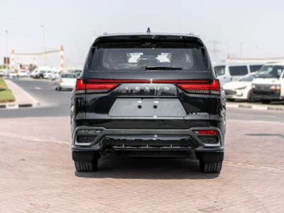 2026 Lexus LX700h F-Sport 3.5 L V6 Twin-Turbo Hybrid Powertrain Black Red SUV GCC