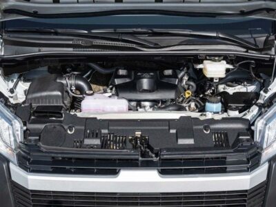 2024 Toyota Hiace STD 2.8 Litres 4 Cylinders Diesel Engine MT White Grey CARGO Van