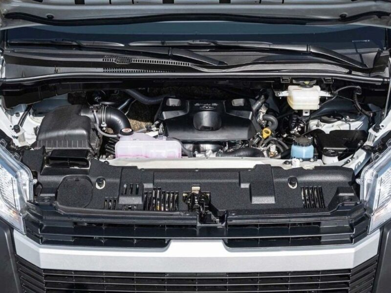 2024 Toyota Hiace STD 2.8 Litres 4 Cylinders Diesel Engine MT White Grey CARGO Van