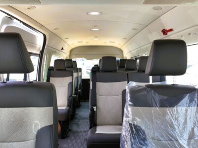 2026 Toyota Hiace GL 3.5 Litres V6 Petrol Engine White Beige Van GCC Specs FULL OPTION MT