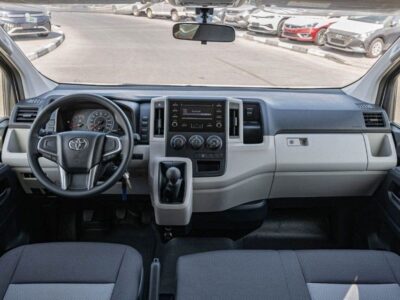2024 Toyota Hiace STD 2.8 Litres 4 Cylinders Diesel Engine MT White Grey CARGO Van