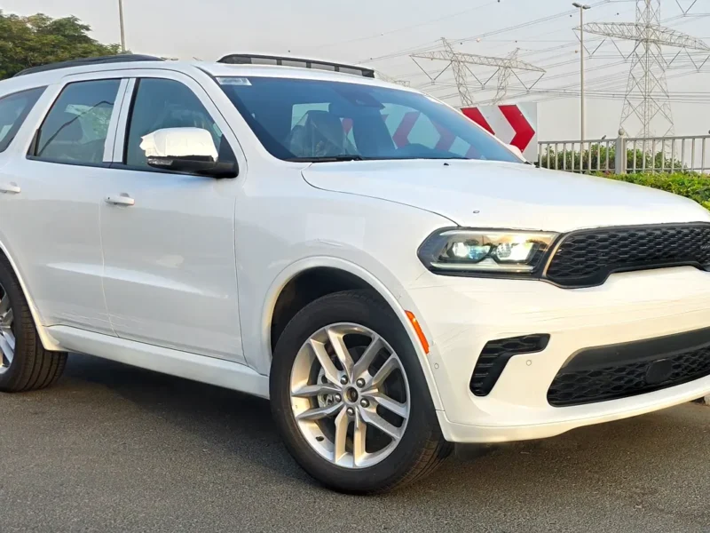 2025 Dodge Durango GT 6 Cylinders Petrol Engine White Red SUV GCC Specs