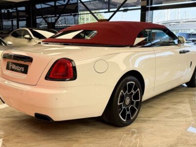 2020 Rolls-Royce Dawn Silver Package 6.6L 12 Cylinders Petrol Engine White Red Convertible
