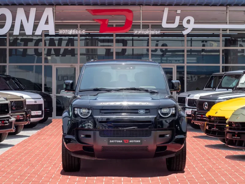 2026 Land Rover Defender 110 HSE P400 V6 3.0L Turbo MHEV Black Beige SUV GCC Specs