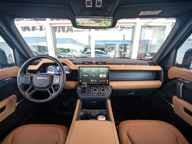 2026 Land Rover Defender 110 HSE P400 V6 3.0L Turbo MHEV Black Beige SUV GCC Specs