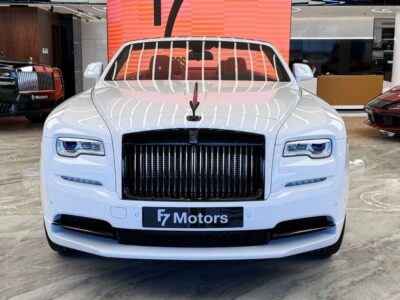 2020 Rolls-Royce Dawn Silver Package 6.6L 12 Cylinders Petrol Engine White Red Convertible