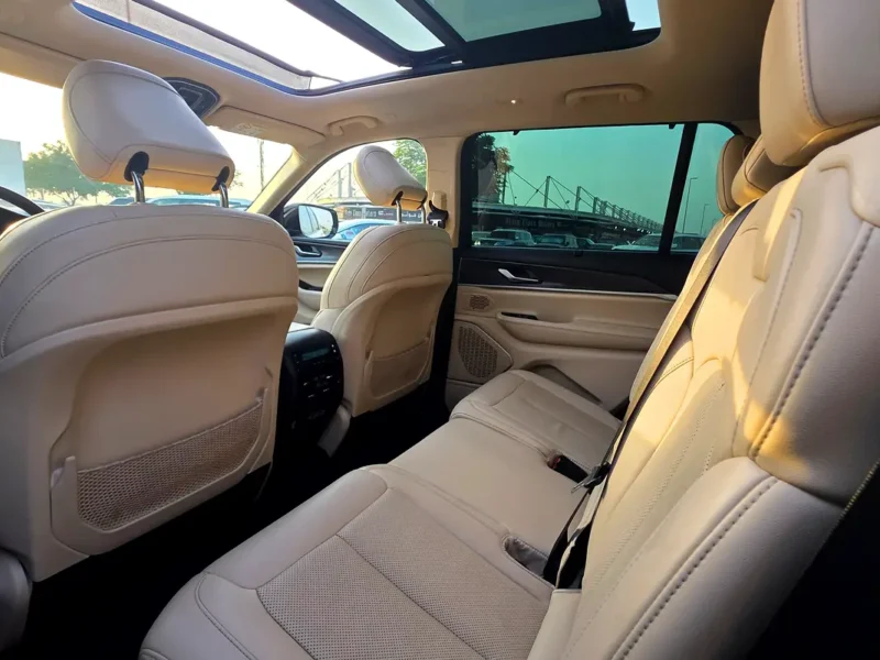 2022 Jeep Grand Cherokee Limited 6 Cylinders Petrol Engine White Beige SUV GCC Specs