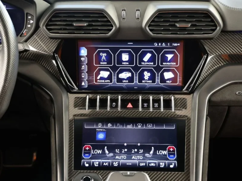 2021 Lamborghini Urus Keyvany 4.0L Twin-Turbo V8 Orange Black SUV Full Carbon Loaded