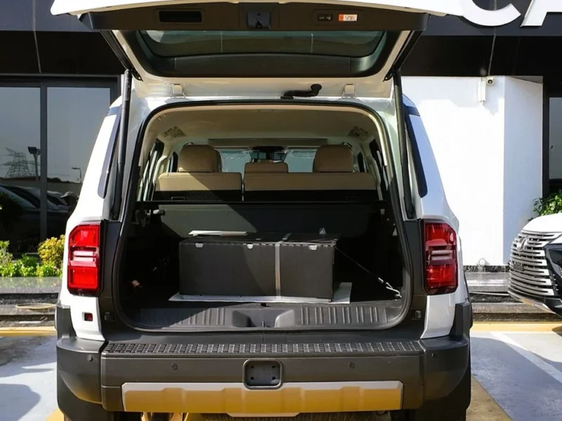 2025 TOYOTA PRADO GXR 2.4 Litres 4 Cylinders Petrol Engine White Beige SUV GCC