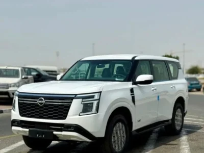 2026 Nissan Patrol LE T1 3.5L Turbo 6 Cylinders Petrol Engine White Black SUV GCC Specs