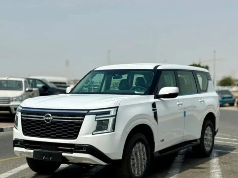 2026 Nissan Patrol LE T1 3.5L Turbo 6 Cylinders Petrol Engine White Black SUV GCC Specs