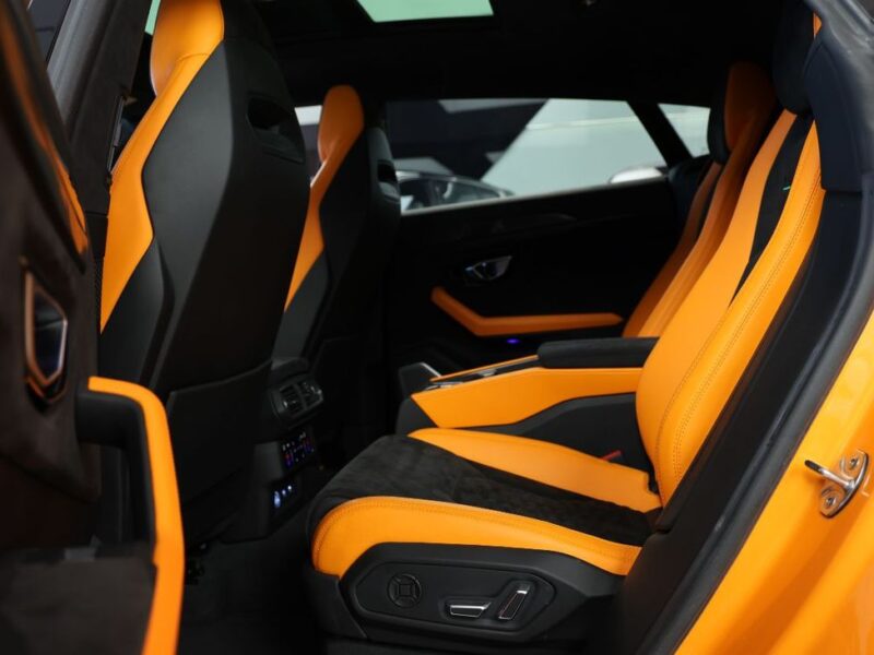2021 Lamborghini Urus Keyvany 4.0L Twin-Turbo V8 Orange Black SUV Full Carbon Loaded