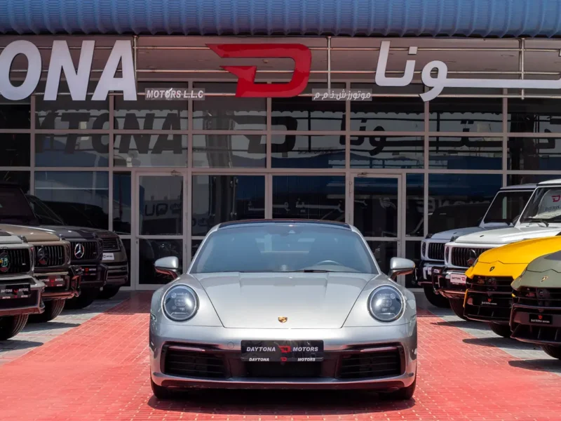 2020 Porsche 911 Carrera 3.0L Twin Turbo V6 Petrol Engine Silver Brown Coupe GCC Specs