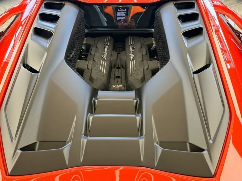 2026 Lamborghini Revuelto STD 6.5L V12 Hybrid Naturally Aspirated Engine Orange Black Coupe