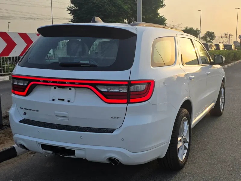 2025 Dodge Durango GT 6 Cylinders Petrol Engine White Red SUV GCC Specs